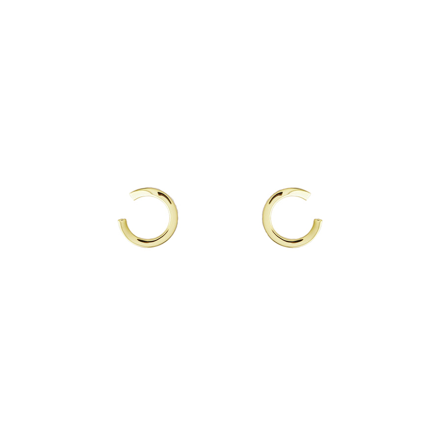 Audrey illusion earrings (gold or silver)