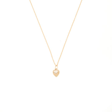 Leah heart necklace