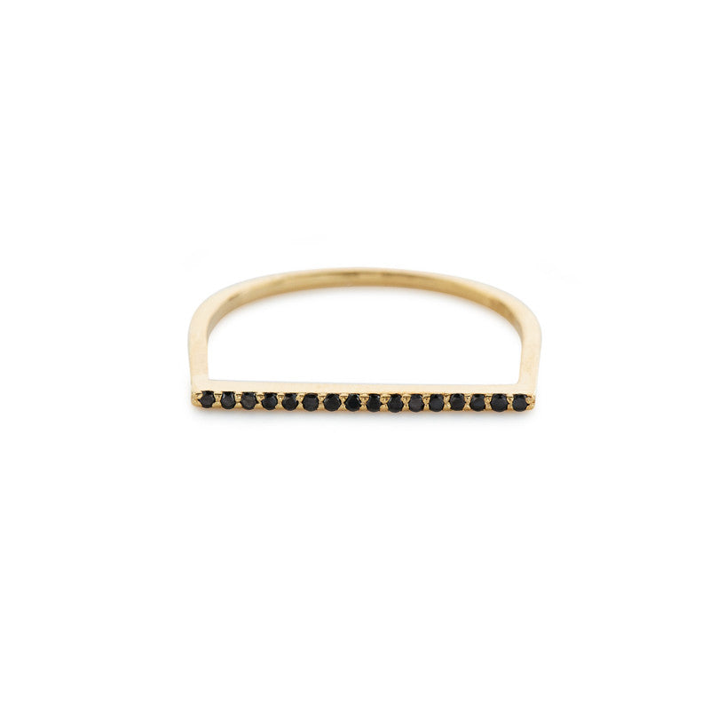 Stella and sales bow indigo ring