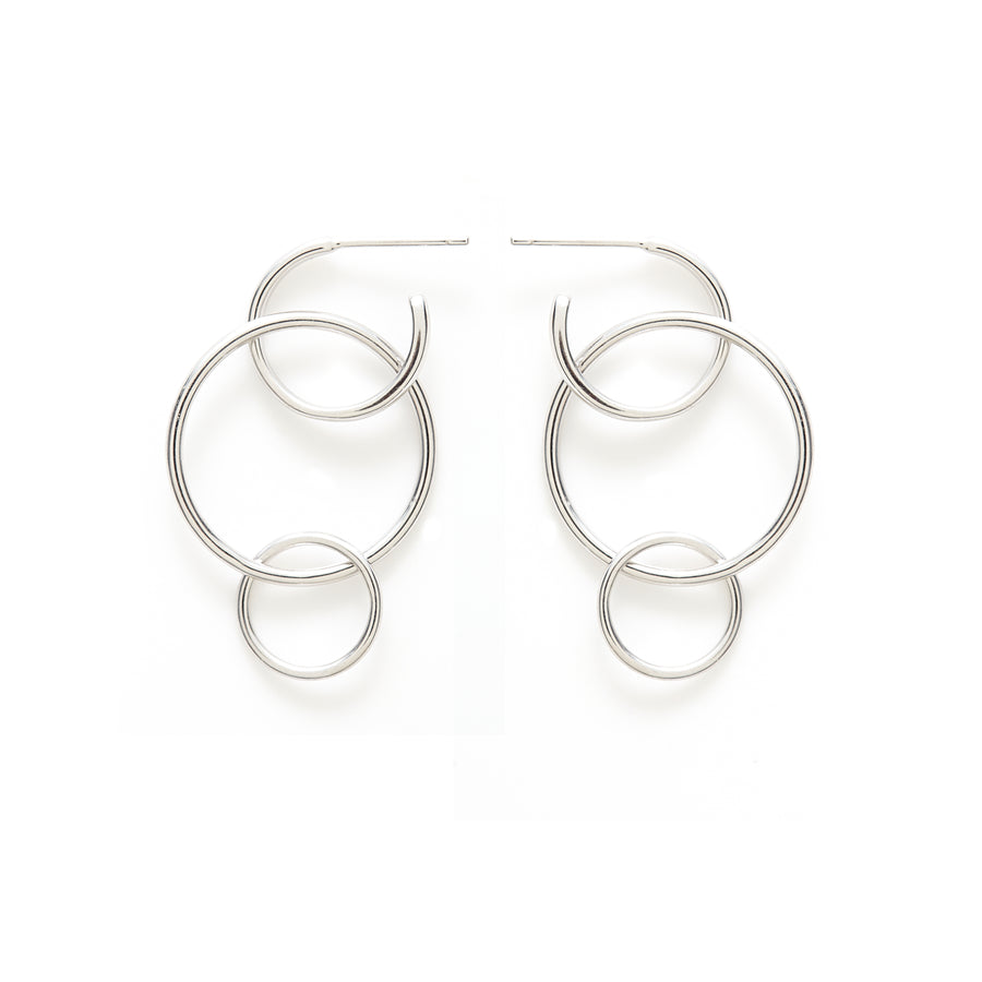 Lautner hoops (gold or silver)