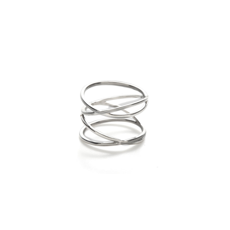 Gehry ring (gold or silver)