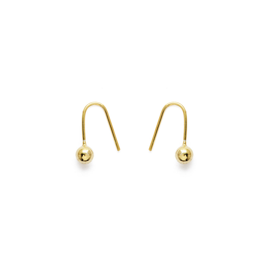 Chaplin earrings (gold or silver)
