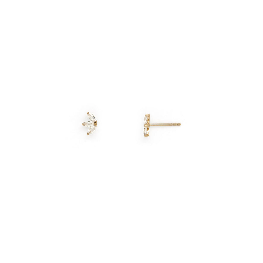 Felicia petal stud earrings