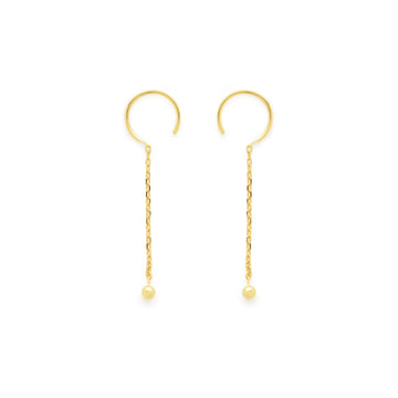 Formosa earrings (gold or silver)