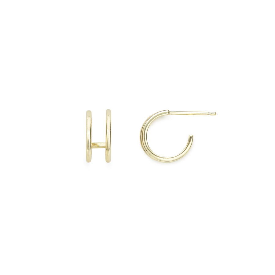 Hafa hoops (gold or silver)