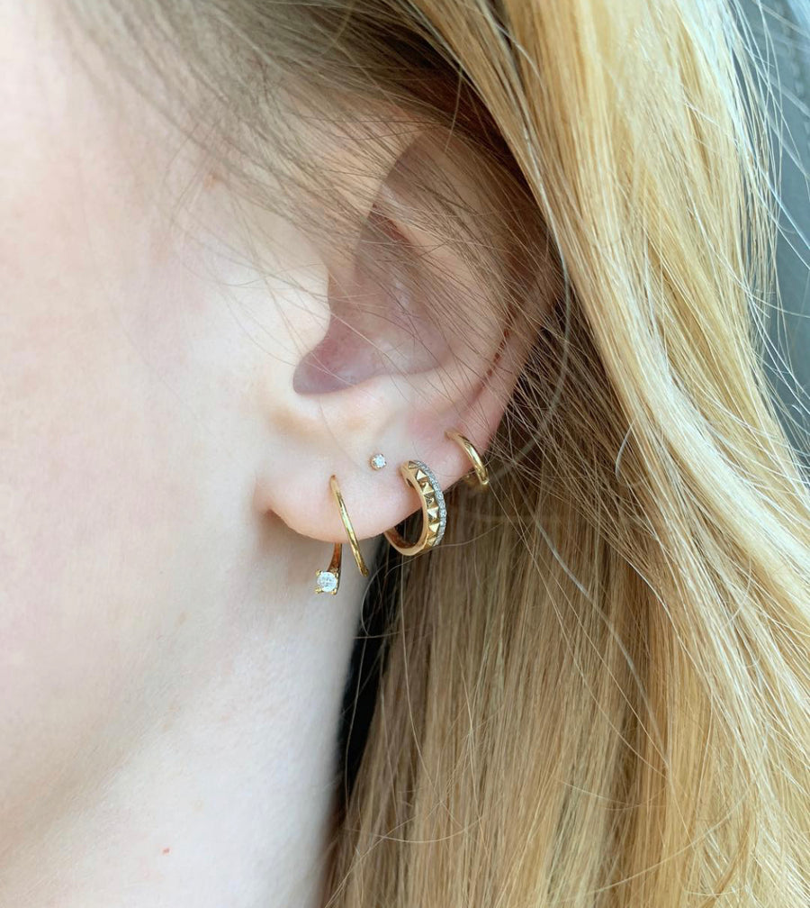 Katie hoops (14k gold)