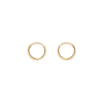 Katie hoops (14k gold)