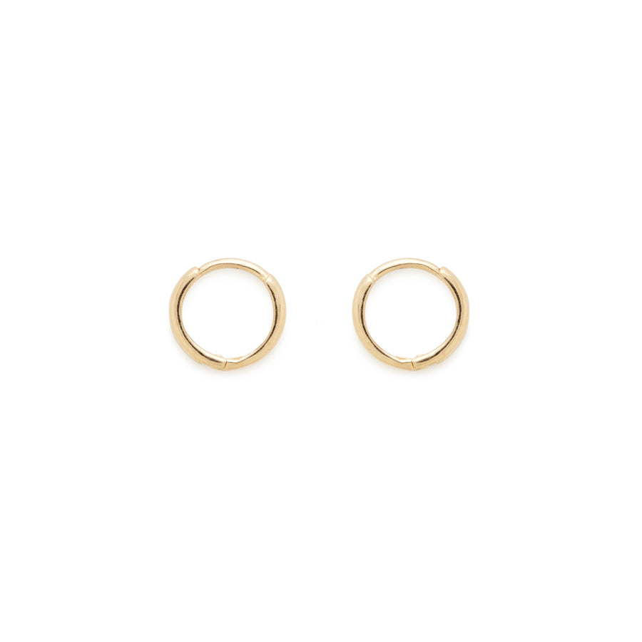 Katie hoops (14k gold)