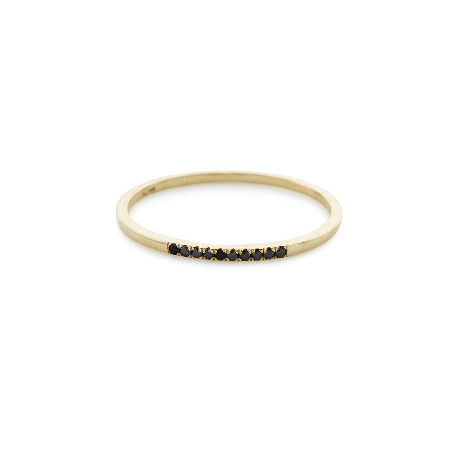 Kirsten ring (black diamond)