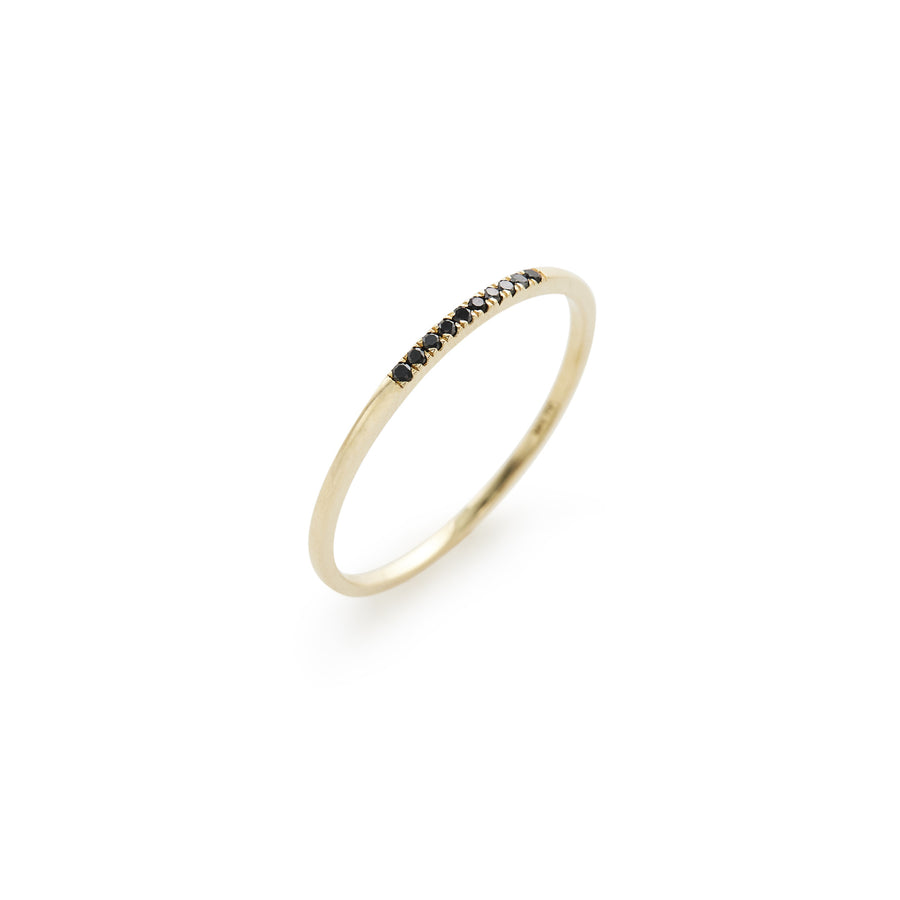 Kirsten ring (black diamond)
