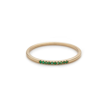 Kirsten ring (emerald)