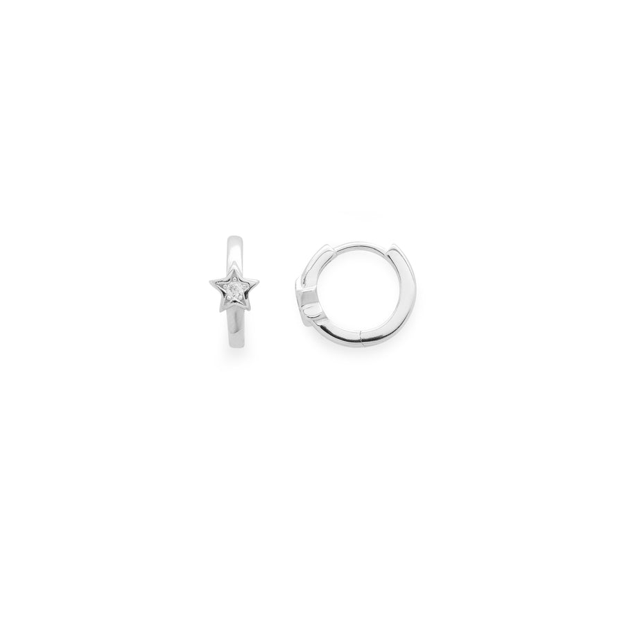 Lunas star earrings (gold or silver)