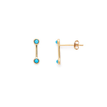 Maggie studs (turquoise)