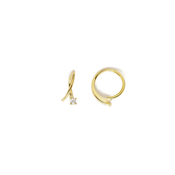 Marcel hoop earrings (gold or silver)