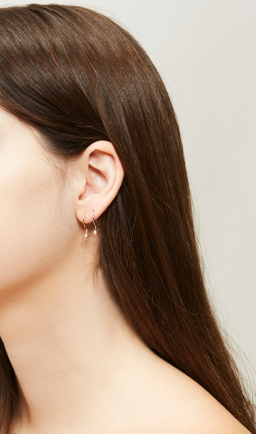 Pierre earrings (gold or silver)