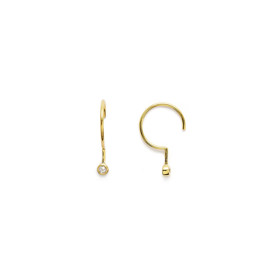 Pierre earrings (gold or silver)