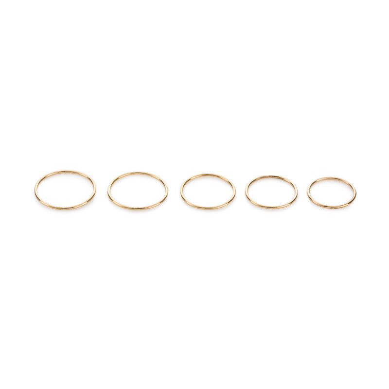 Cabin stackable rings