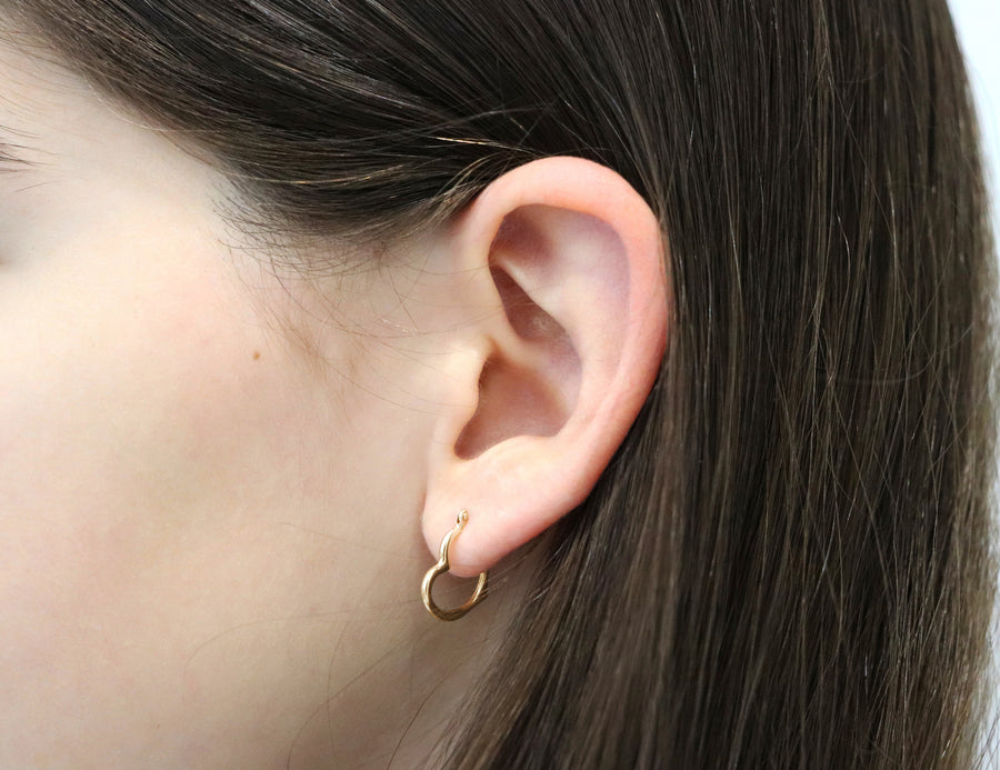 Ruth heart hoops (14k)