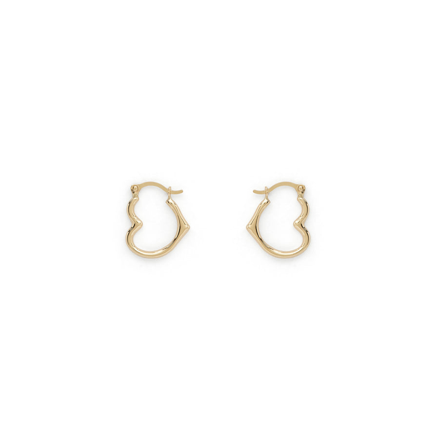 Ruth heart hoops (14k)