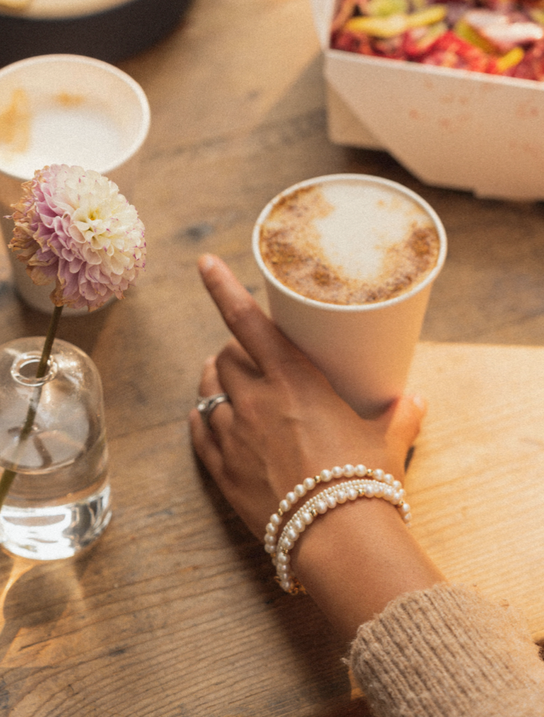 Carolyn pearl bracelet or anklet