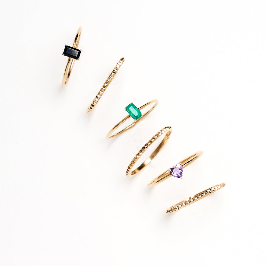 Aimee ring (Emerald)