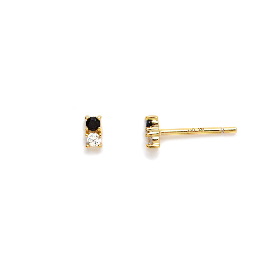 Claude stud earrings (gold or silver)