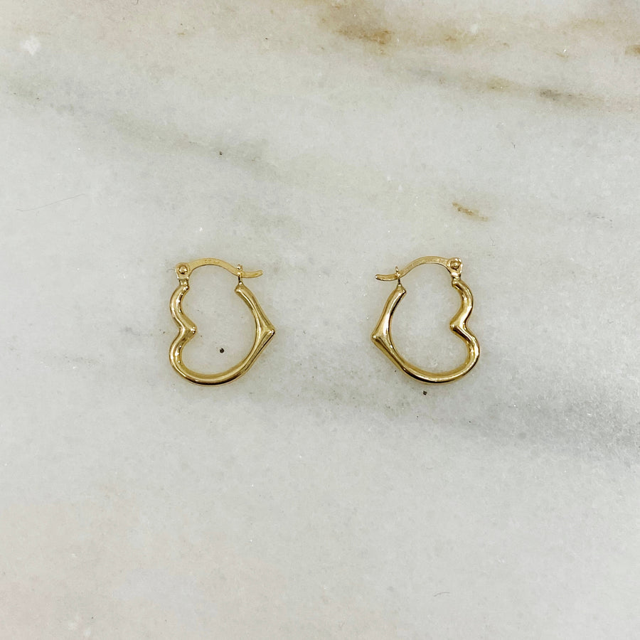 Ruth heart hoops (14k)
