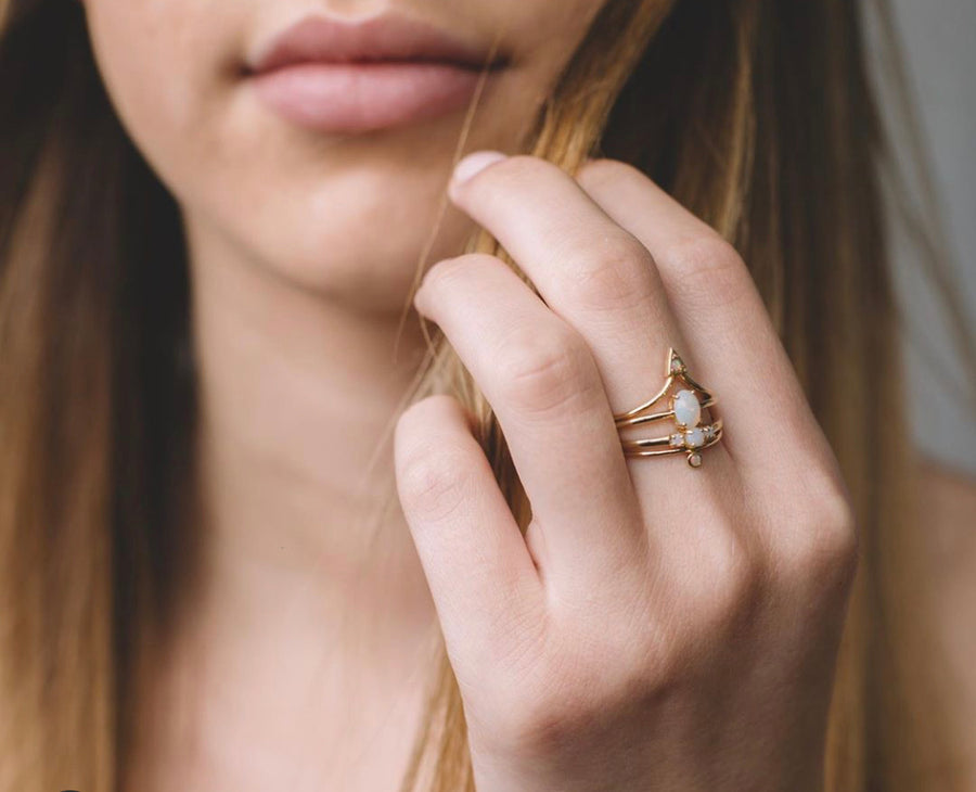 Nola ring (opal)