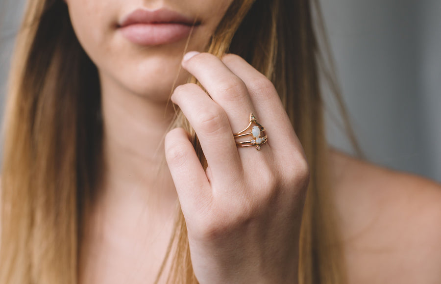 Ilana ring (opal)
